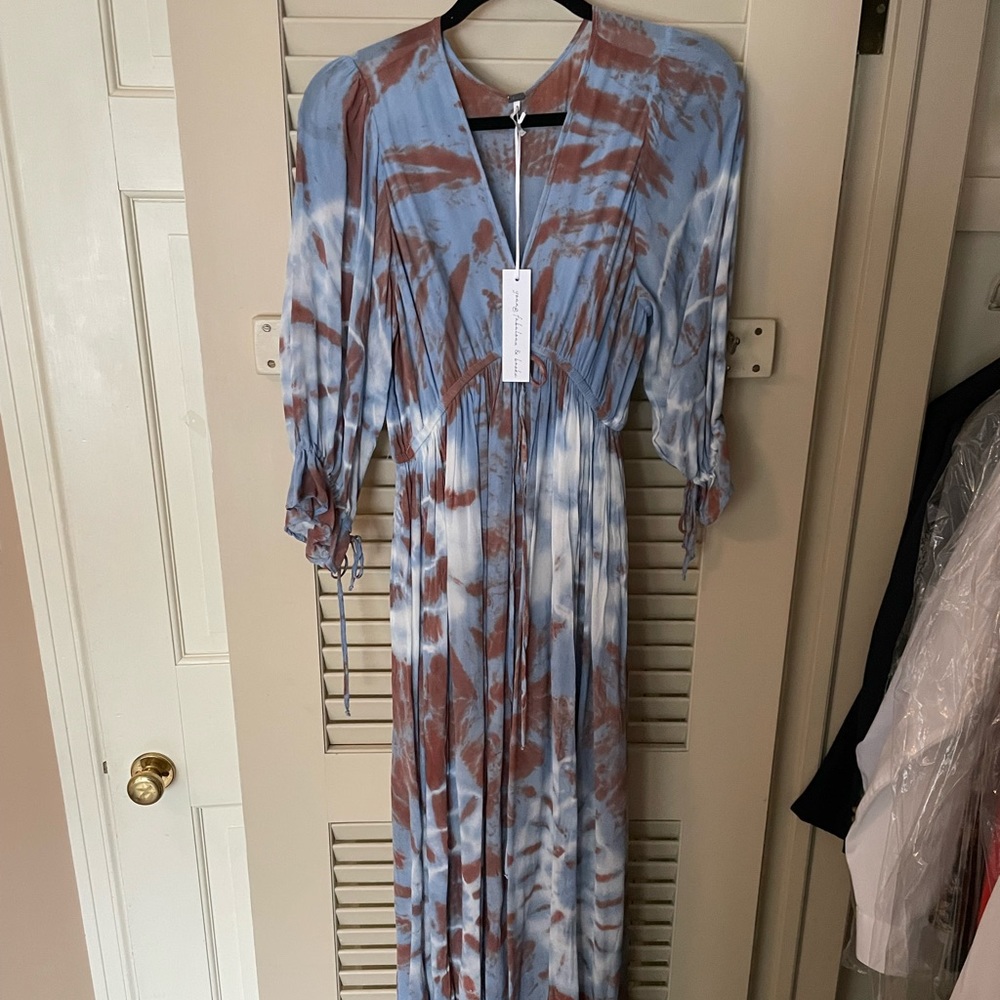 Young Fabulous & Broke Meadow Tie Dye Dress - Picture 4 of 9